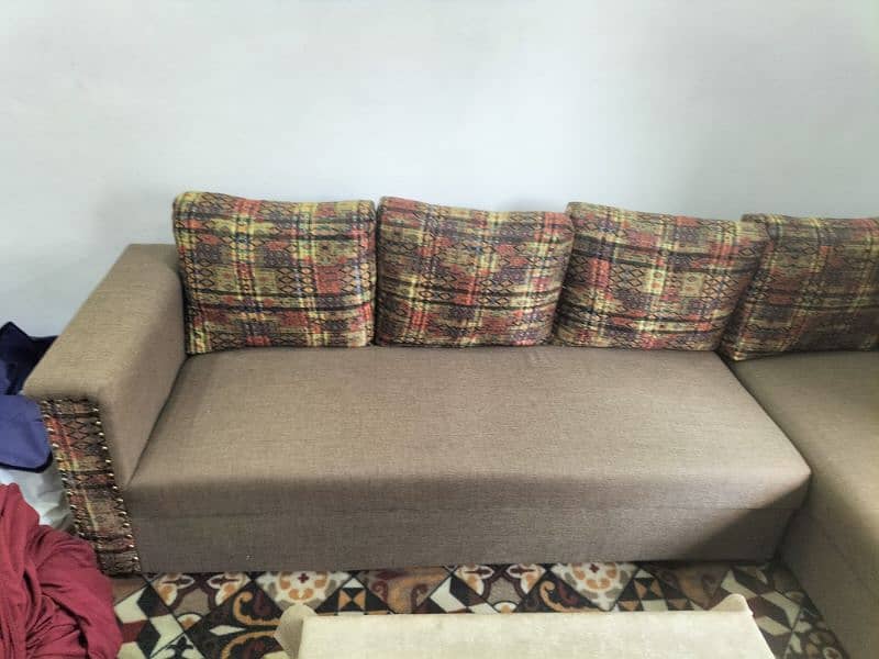 L Shap 07 Seater Sofa 2