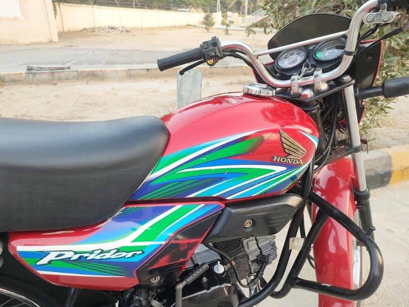 Honda Pridor 100cc 2020 Model Karachi Number 4