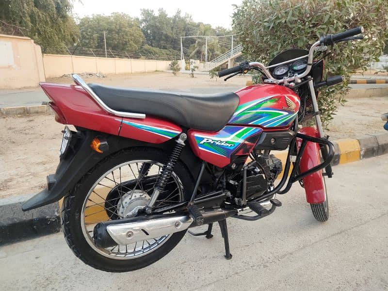 Honda Pridor 100cc 2020 Model Karachi Number 5