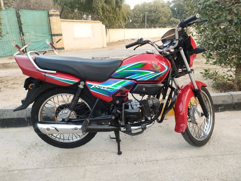 Honda Pridor 100cc 2020 Model Karachi Number 6