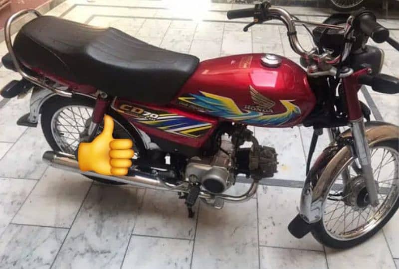 Honda CD 70 For sale 2020 Model. 4