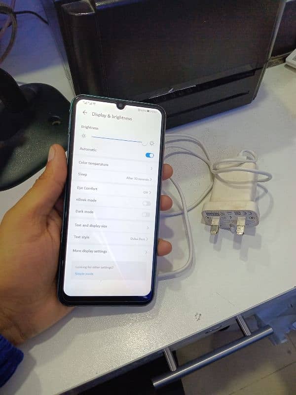 Huawei y6p with orignal chrgr 64gb 2