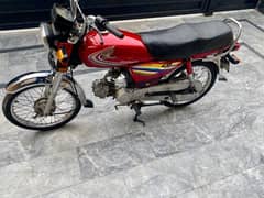 honda cd 70 condition 10 by 10