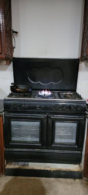 Gas Stove Oven - Black 1