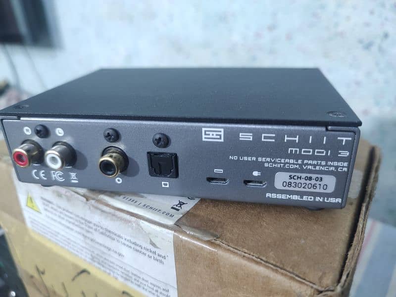 Schiit Modi 3 Dac for Amplifier/Speaker 1