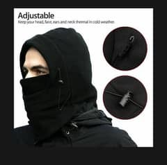 1 PC Fleece Plain Balaclava