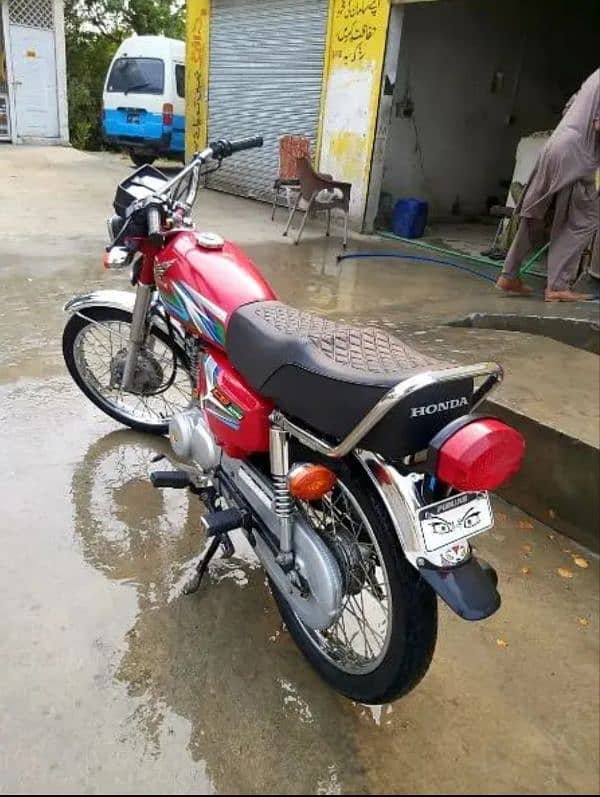 Honda 125 all Punjab number 4