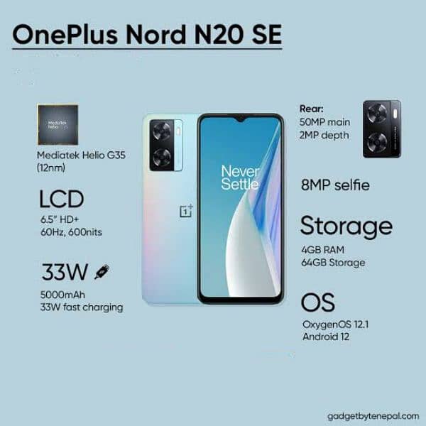 OnePlus Nord N20 se (4/64) 0