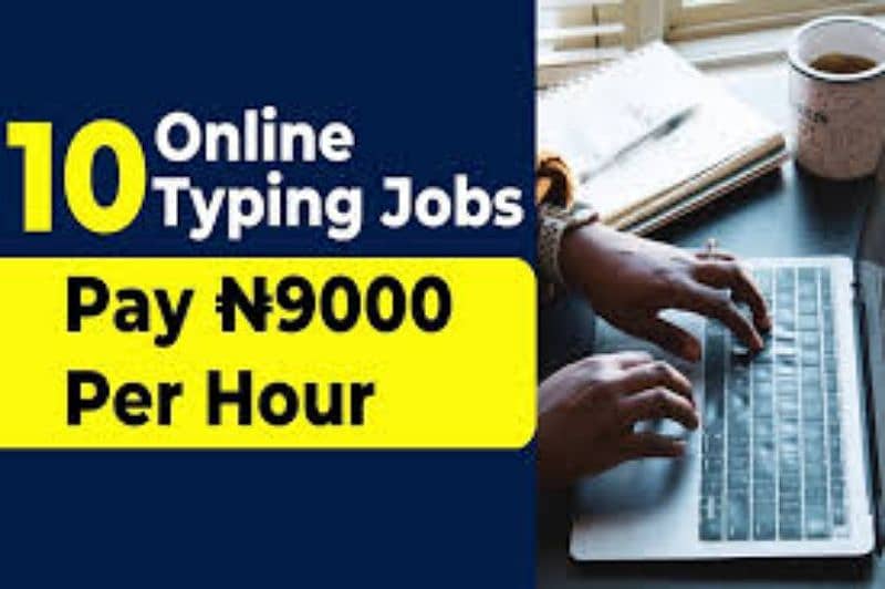 Females and Males Online part time home based data typing job avalable 0