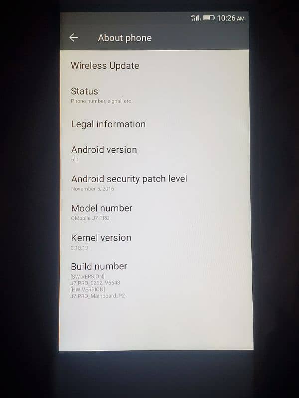 Q mobile j7 pro 3/32 all ok urgent Sale 3