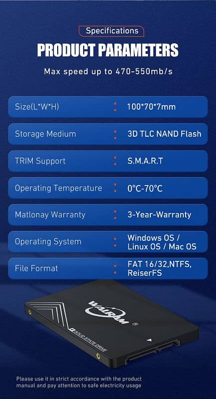 SSD SATA 2.5 INCH FOR LAPTOP FOR PC 6