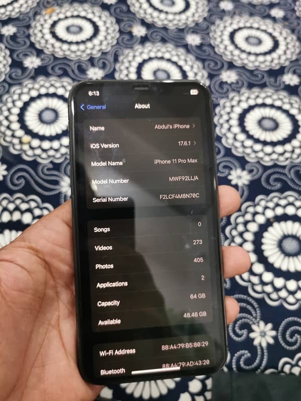 iPhone 11 Pro Max 64GB non pta 2