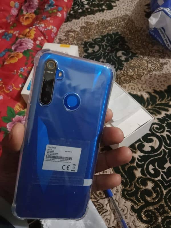 realme5s 4G RAM 128gb with complete box original charger 03415288397 0