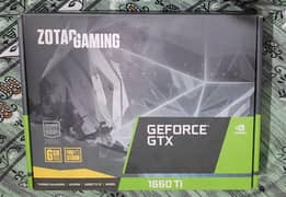 Nvidia GTX 1660 Ti 6GB | GDDR6 | 1440p ( 2k ) Graphic Card