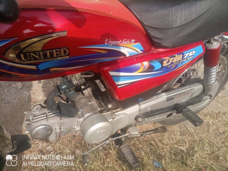 united CD70cc urgent sale 2