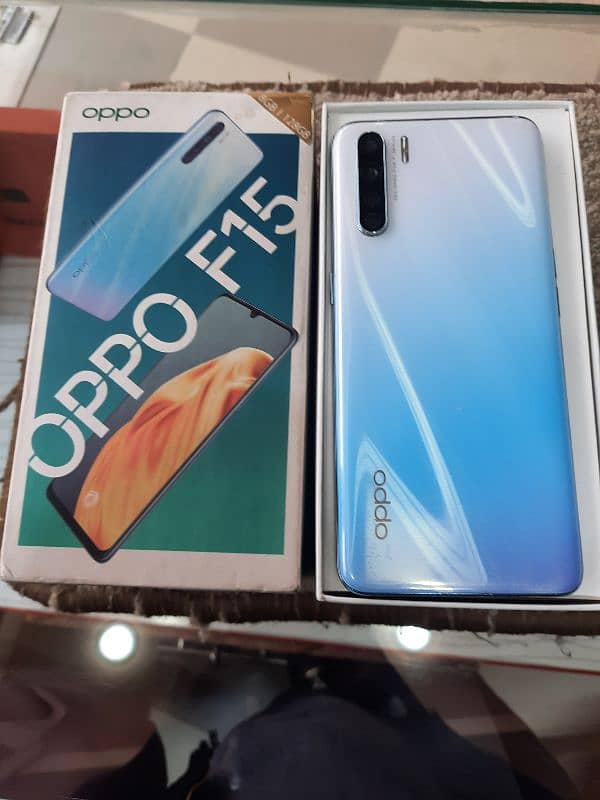 oppo f15 8/128 10/10 complet box 5