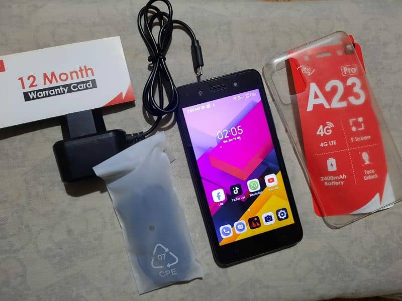 Itel A23 Pro 1Gb || 8Gb Mobile 4G / No oppo vivo infinix tecno iphone 3