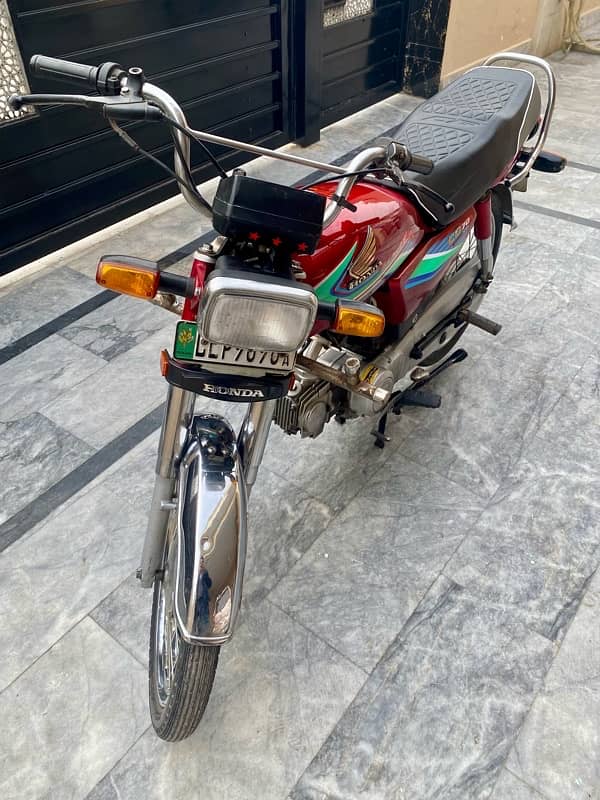 honda cd 70 condition 10by 10 0