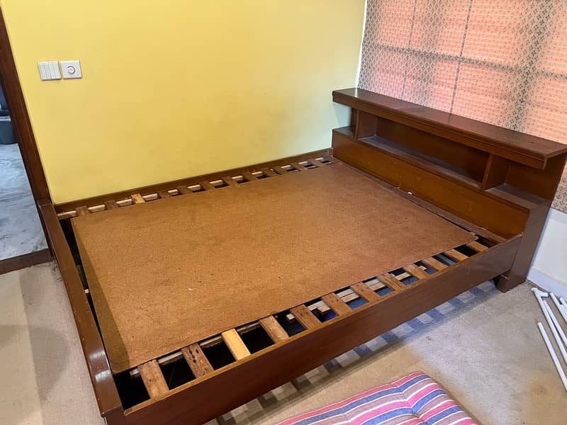 Wooden Bed 1