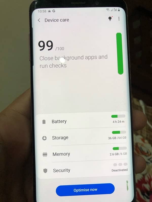 PTA APPROVED samsung S9+ for sale 6