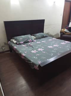 Wooden King size bed for sale