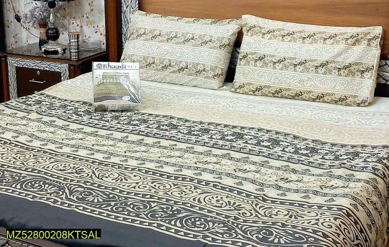 double bedsheet luxurious printed cotton 3