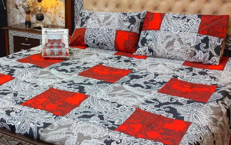 double bedsheet luxurious printed cotton 4