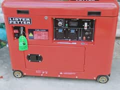 Cummins parking 10kva sound prouf  generator new good condition set.