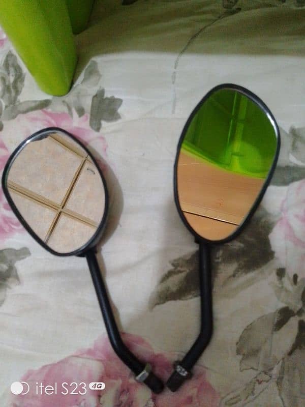 CD 70 Bike Side Mirrors 2