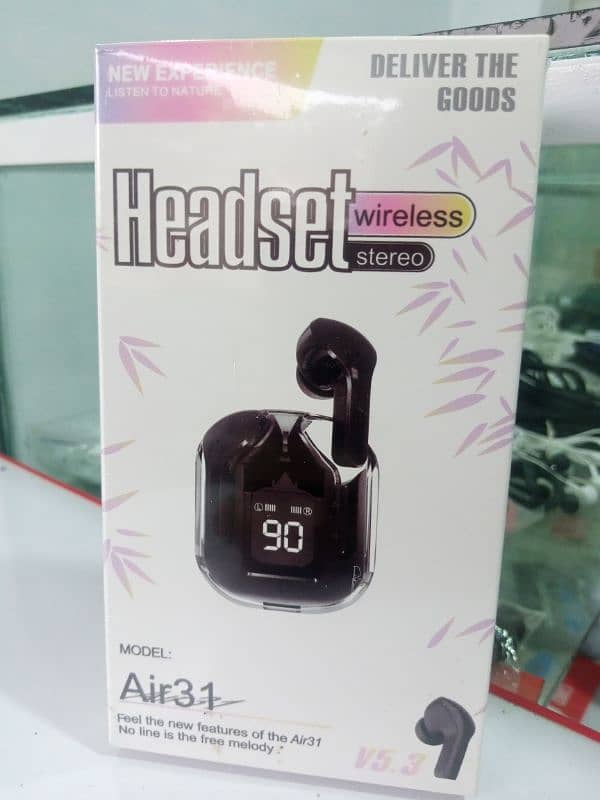 Wireless Headset Stereo M:Air 31 (New) Available In Different Colors 0