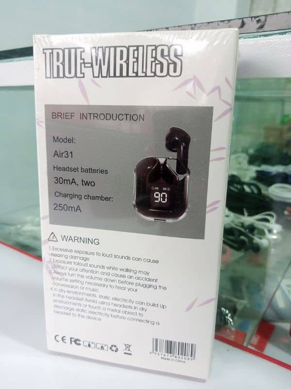 Wireless Headset Stereo M:Air 31 (New) Available In Different Colors 1