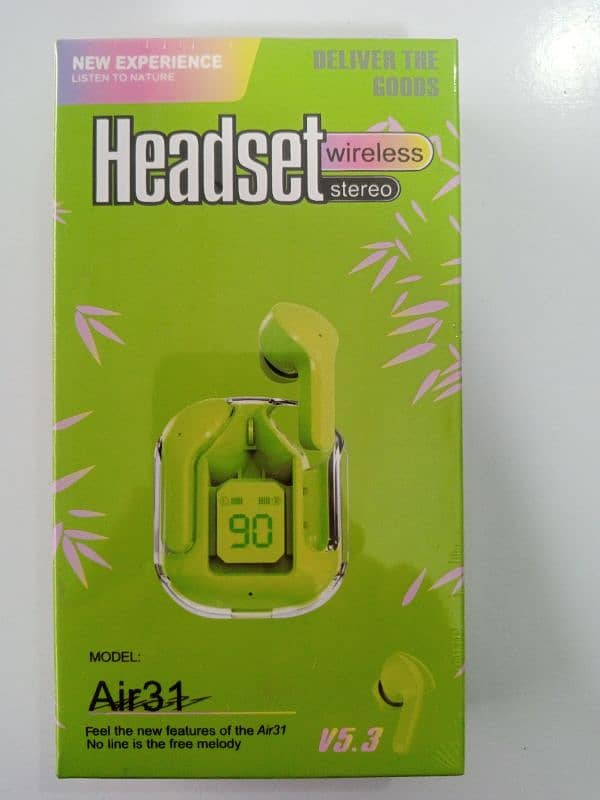 Wireless Headset Stereo M:Air 31 (New) Available In Different Colors 2