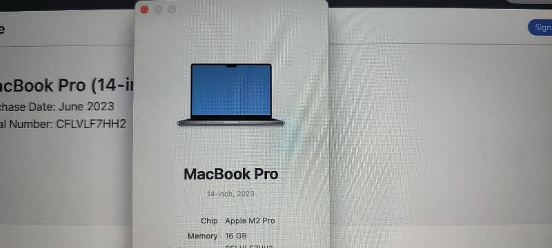 MacBook Pro 14 M2.16 512 Condition 10 by 10 12