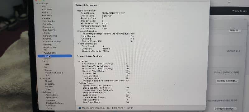 MacBook Pro 14 M2.16 512 Condition 10 by 10 13