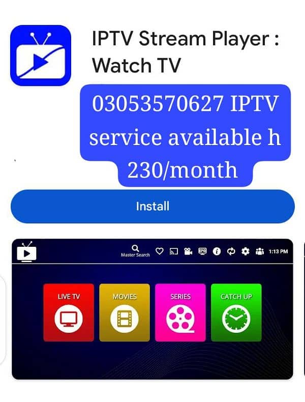 xtv, stream iptv  , fast IPTV servece  230 only month 0