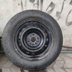 Alloy Rim With Tire  Toyota Corolla