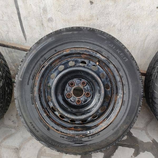 Alloy Rim With Tire  Toyota Corolla 3