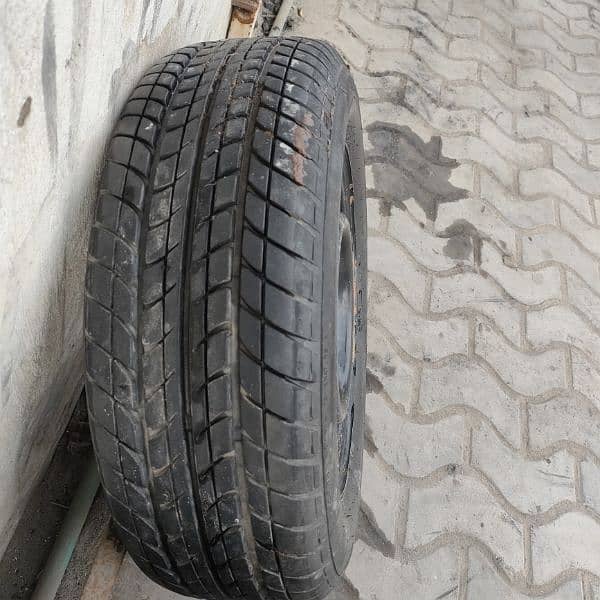 Alloy Rim With Tire  Toyota Corolla 7