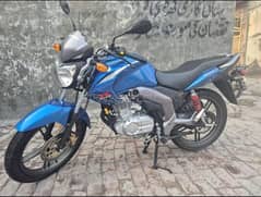 Suzuki gsx 125 blue colour