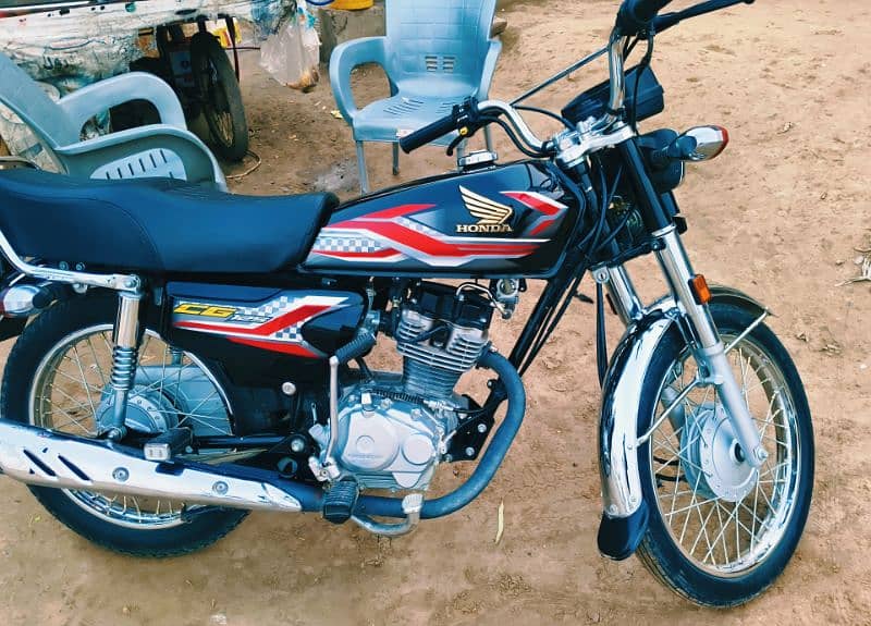 HONDA CG125 2024 All Punjab Number 1