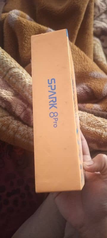 Tecno spark 8po box only 2