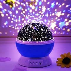 Moon Lamp Dream Rotating Projection Lamp Romantic Light Children