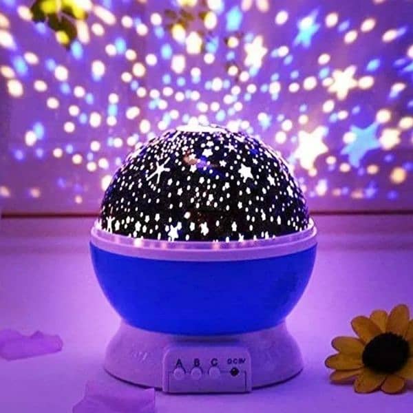 Moon Lamp Dream Rotating Projection Lamp Romantic Light Children 0