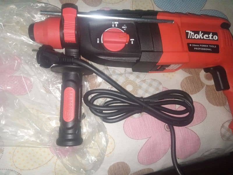 Rotary hammer + drill 5