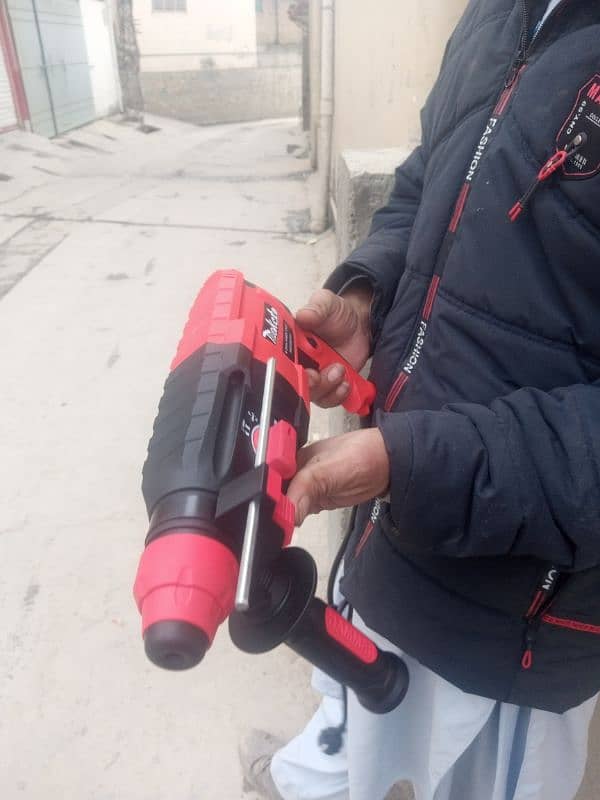 Rotary hammer + drill 6