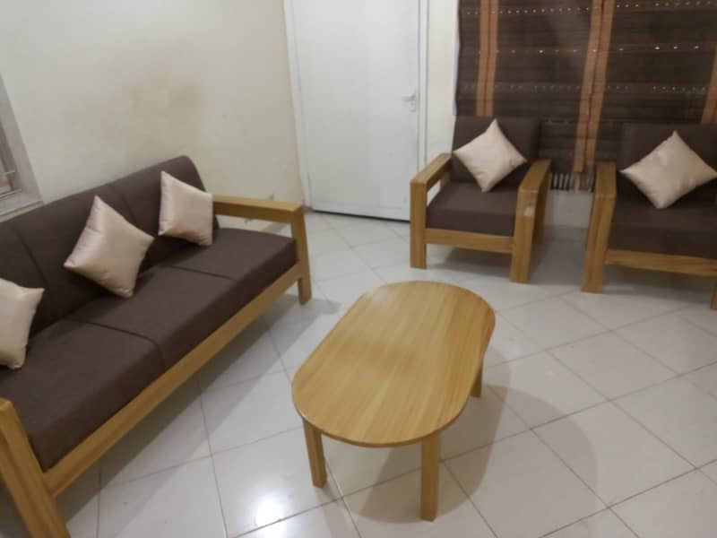 wooden Sofa | L shape sofa set | wooden sofa set | Cushion Sofa | Sofa 7