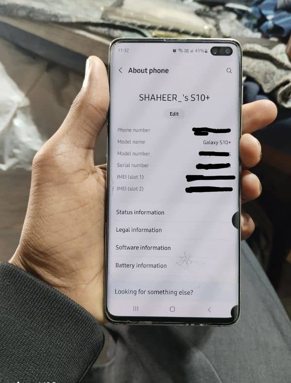 SAMSUNG S10 PLUS 8GB/128GB Official PTA Approved 5