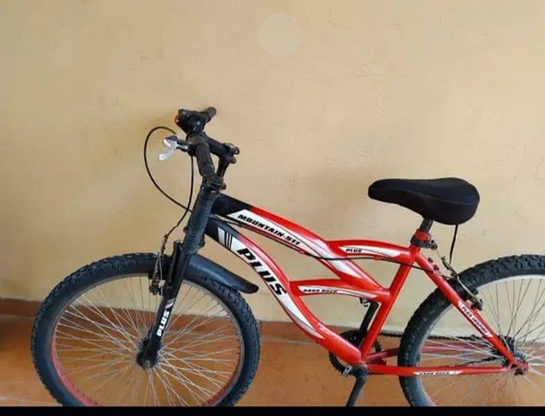 Red Colour Mountain Bicycle for sale 03297164026 2