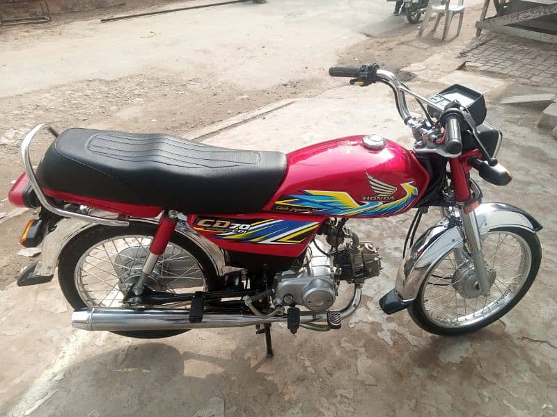 HONDA CD 70 MODEL 2021 APPLIED FOR 1