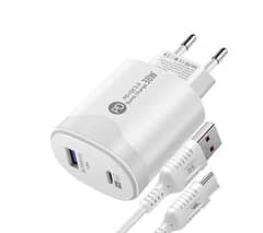 Tatal 38W Wall Charger Quick Charge PD20W Power3.0 Fast Charger